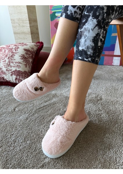 Kadın Süper Esnek Katlanabilir Taban Çok Yumuşak ve Hafif Peluş Ev Terliği fırsatları