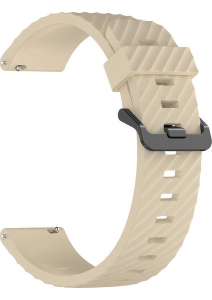 Samsung Galaxy Watch3 45MM/GALAXY Watch 46MM Saat Kayışı 22MM Silikon Saat Bandı - Kayısı (Yurt Dışından) fırsatları