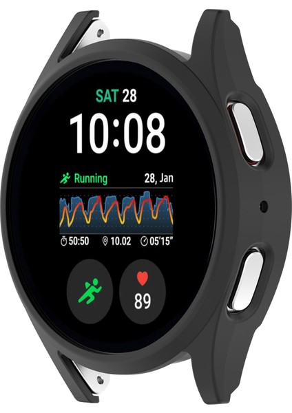 Samsung Galaxy Watch7 44MM Çarpışma Önleyici Pc Saat Kılıfı Için Içi Boş Koruyucu Çerçeve-Siyah (Yurt Dışından) indirimleri