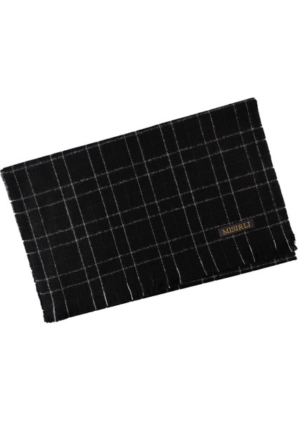 Mısırlı Eşarpları Erkek Yünlü Ekose Kaşkol ( Atkı ) modelleri