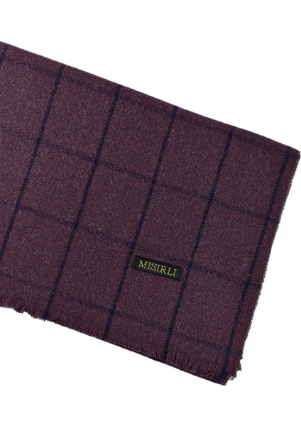 Erkek Yünlü Ekose Kaşkol ( Atkı )