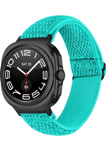 Samsung Galaxy Watch Ultra 47MM Siyah Bağlantılı Ayarlanabilir Elastik Bileklik Kayışı - Nane Yeşili (Yurt Dışından) fiyatları