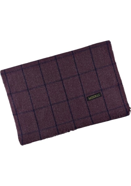 Erkek Yünlü Ekose Kaşkol ( Atkı ) modelleri