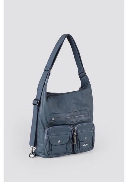 Kinya Mavi Cilt Omuz Çantası fiyatları