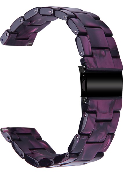 Samsung Galaxy Watch 42MM/GALAXY Active-Mor Için 20MM Reçine Saat Kayışı (Yurt Dışından)