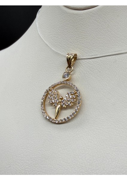 14 Ayar Altın Melek Kolye Ucu fiyatları