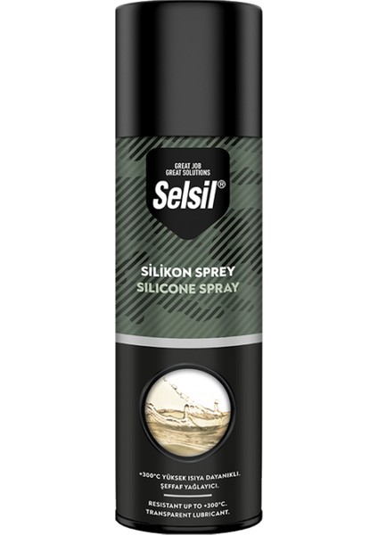 Selsil Silikon Sprey Trim Ses Giderici 500 ml