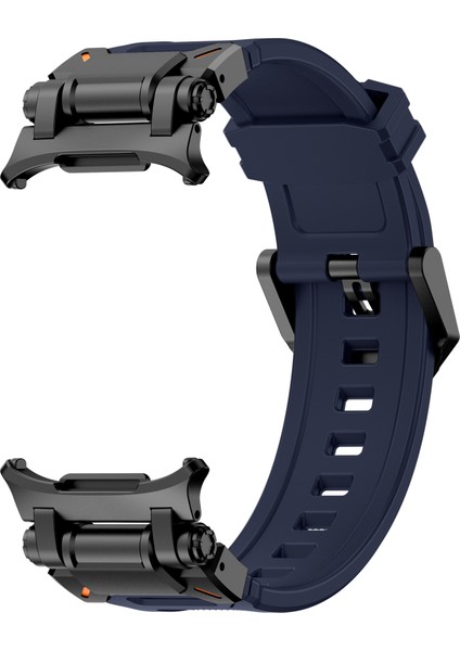 Samsung Galaxy Watch Ultra 47MM Saat Kayışı Yumuşak Tpu Ayarlanabilir Bilek Kayışı-Siyah+Mavi (Yurt Dışından) fiyatları