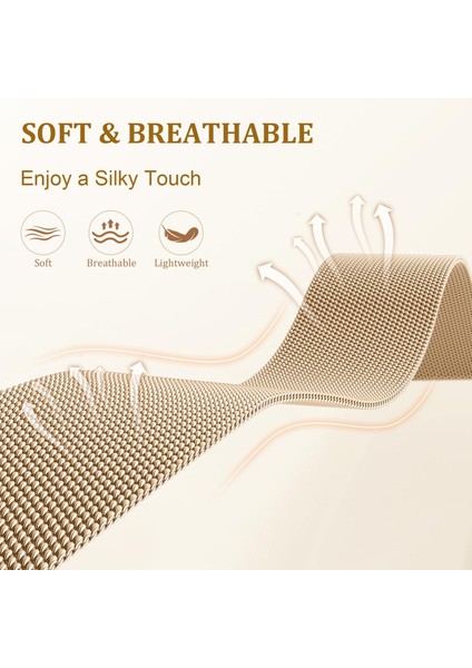 Samsung Galaxy Watch Active2 40MM/44MM Milano Bantlı Elektroliz Kaplama Paslanmaz Çelik Manyetik Saat Kayışı ve x Şeklinde Bağlantı Parçası - Gül Altın (Yurt Dışından) fırsatları