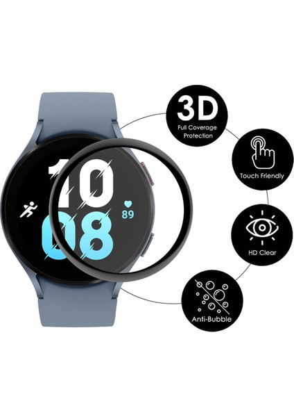 Enkay Hat Prınce Samsung Galaxy Watch 5 44MM Ekran Koruyucu 3D Kavisli Yumuşak Pc Kenar + Tam Kaplama Hd Pmma Film (Yurt Dışından) indirimleri