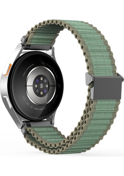 Dux Ducıs Yc Serisi Samsung Galaxy Watch3 45MM/XIAOMI Watch S4 Sport Naylon Saat Kayışı 22MM Kanca Tokalı Kayış-Yeşil (Yurt Dışından) fiyatları