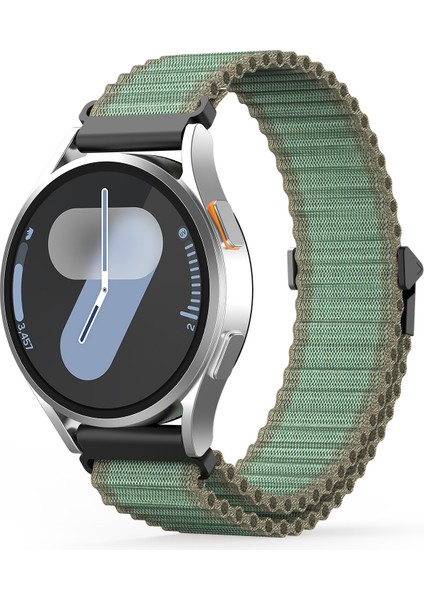 Dux Ducıs Yc Serisi Samsung Galaxy Watch3 45MM/XIAOMI Watch S4 Sport Naylon Saat Kayışı 22MM Kanca Tokalı Kayış-Yeşil (Yurt Dışından) modelleri