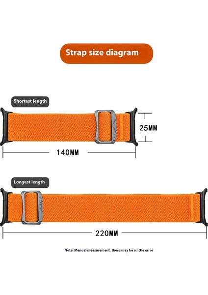 Samsung Galaxy Watch Ultra 47MM Naylon Kayış Elastik Yedek Saat Bandı-Starlight (Yurt Dışından) modelleri