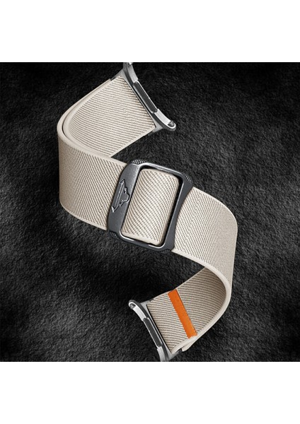 Samsung Galaxy Watch Ultra 47MM Naylon Kayış Elastik Yedek Saat Bandı-Starlight (Yurt Dışından) indirimleri