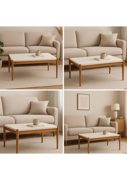 Ada Orta Sehpa %100 Ahşap Lake Boya fiyatları