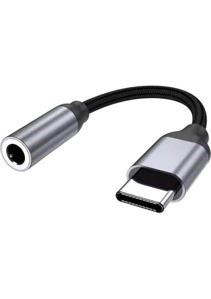 15CM Type C To 3.5mm Aux Kulaklık Ses Dönüştürücü, Hifi Ses Destekli Çevirici