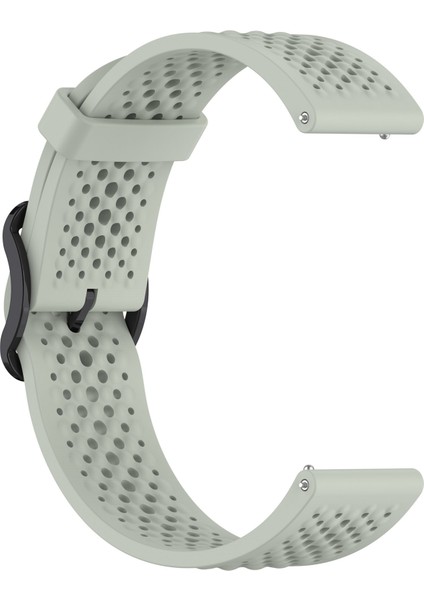 Xiaomi Watch S4 Sport/samsung Galaxy Watch3 45MM/WATCH 42MM Silikon 22MM Çoklu Delikli Nefes Alabilir Saat Kayışı - Yeşil (Yurt Dışından) fırsatları