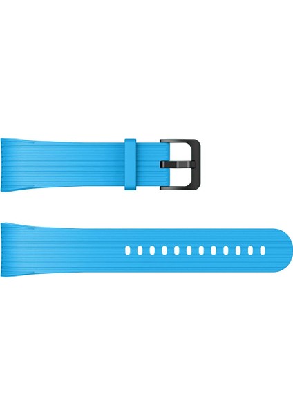 Samsung Galaxy Gear Fit2 Pro-Blue Için Dikey Çizgili Tahıl Silikon Akıllı Saat Kayışı Değişimi [küçük Boy] (Yurt Dışından) fırsatları