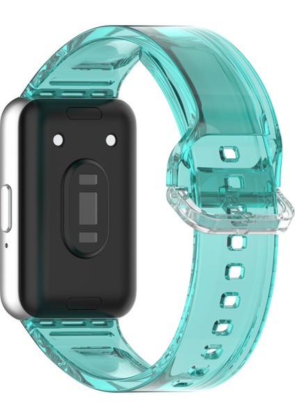 Samsung Galaxy Fit3 R390 Tpu Saat Kayışı Renk Değiştiren Bilek Kayışı-Mavi (Yurt Dışından)