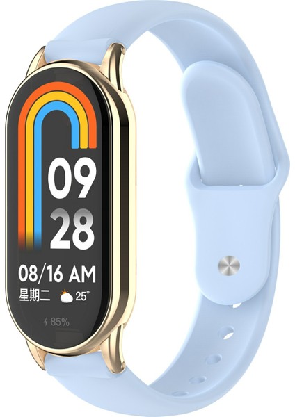 12 mm Evrensel Akıllı Saat Ters Tokalı Silikon Saat Kayışı Için Yedek Bant - Mavi (Yurt Dışından) modelleri