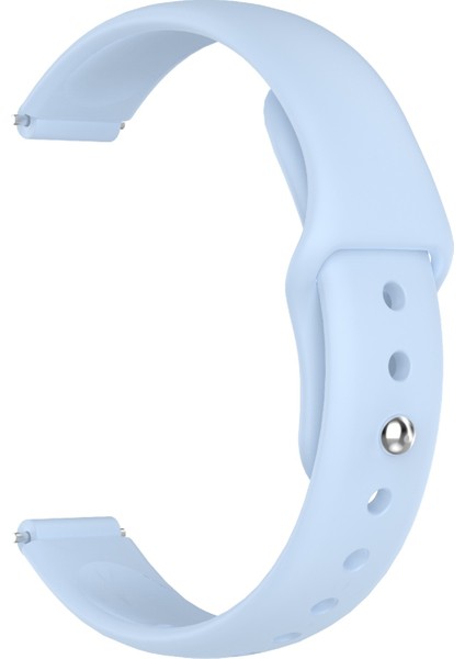 12 mm Evrensel Akıllı Saat Ters Tokalı Silikon Saat Kayışı Için Yedek Bant - Mavi (Yurt Dışından) fırsatları