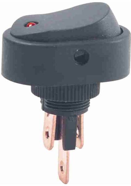 Anahtar Açma-Kapama Off-On Oval Üniversal Işıklı