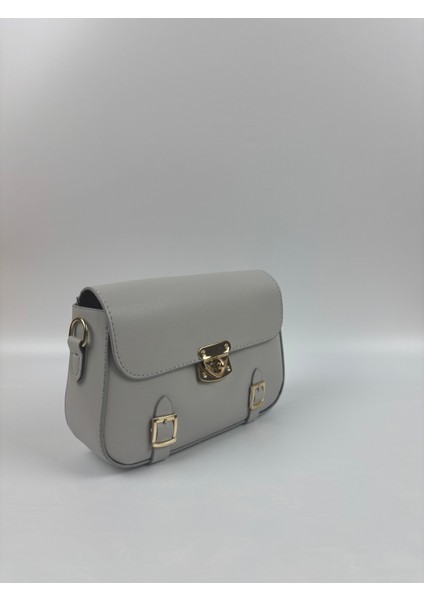 Kadın Suni Deri Beyaz Tokalı Retro Mini Boy El ve Omuz Çantası fiyatları