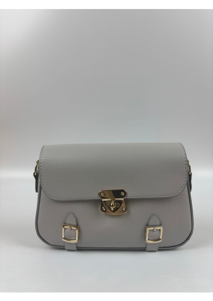 Kadın Suni Deri Beyaz Tokalı Retro Mini Boy El ve Omuz Çantası fırsatları