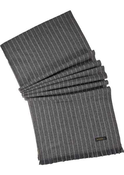 Mısırlı Eşarpları Erkek Yünlü Çizgili Kaşkol ( Atkı ) fiyatları