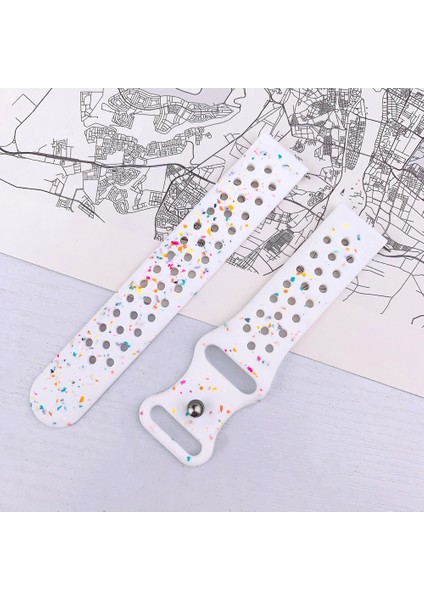 Samsung Galaxy Watch/huawei Watch/garmin/amazfit 20 mm Yedek Bant Silikon Tokalı Kayış Toka Tasarımı-Siyah (Yurt Dışından) fiyatları