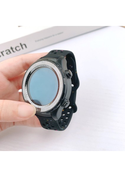 Samsung Galaxy Watch/huawei Watch/garmin/amazfit 20 mm Yedek Bant Silikon Tokalı Kayış Toka Tasarımı-Siyah (Yurt Dışından) indirimleri