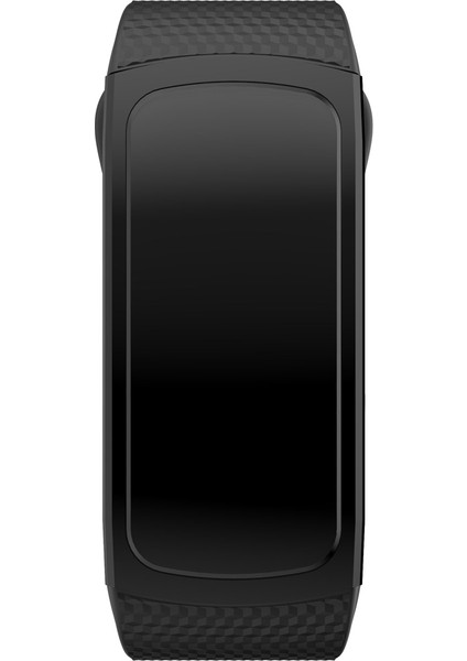 Samsung Gear Fit2 Için Esnek Silikon Saat Kayışı, Küçük-Siyah (Yurt Dışından) fırsatları