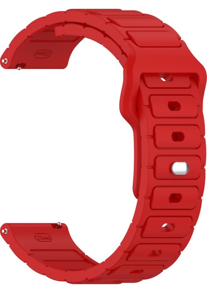Samsung Galaxy Watch7/fe/6/huawei Watch Gt 3/2 42MM Silikon Kayışlı Akıllı Saat Bandı-Kırmızı (Yurt Dışından) fiyatları
