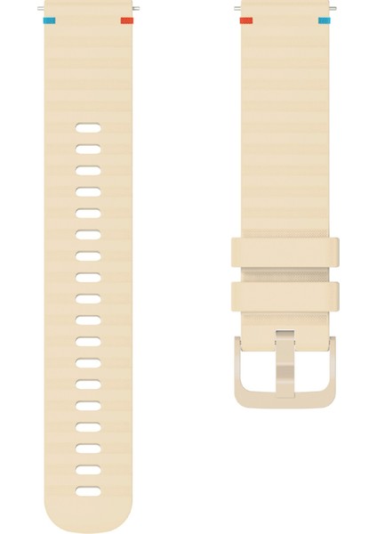 Samsung Galaxy Watch7 44MM/40MM/WATCH Fe 40MM/WATCH6 44MM/40MM Evrensel 20MM Silikon Saat Kayışı-Bej (Yurt Dışından) indirimleri