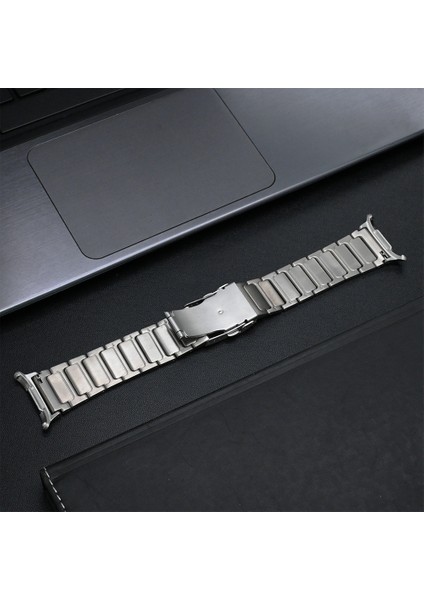 Samsung Galaxy Watch Ultra 47MM Emniyet Tokalı Titanyum Alaşımlı Kayış Yedek Saat Bandı - Siyah (Yurt Dışından) fiyatları