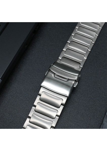 Samsung Galaxy Watch Ultra 47MM Emniyet Tokalı Titanyum Alaşımlı Kayış Yedek Saat Bandı - Siyah (Yurt Dışından) modelleri