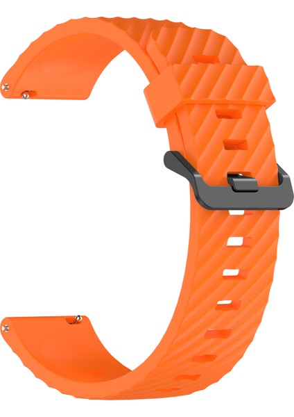 Samsung Galaxy Watch7 40MM/44MM Saat Kayışı 20MM Silikon Saat Bandı-Turuncu (Yurt Dışından) fırsatları