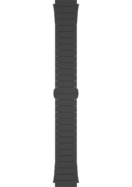 Huawei Watch Gt 4 Pro/gt 3 46MM/SAMSUNG Galaxy Watch3 45MM/GARMIN Vivoactive 4 Tokalı 1 Boncuklu Alaşımlı Saat Kayışı - Siyah (Yurt Dışından) modelleri