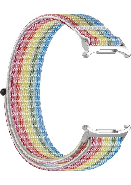 Kalebol Samsung Galaxy Watch Ultra 47MM Saat Kayışı Sihirli Bant Örgülü Naylon Bileklik - Gökkuşağı (Yurt Dışından) fırsatları