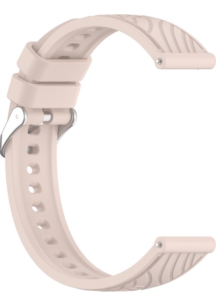 Huawei Watch Gt 3 42MM/SAMSUNG Galaxy Watch7/6/5/4/5 Pro Saat Kayışı 20MM Dokulu Silikon Bant-Pembe (Yurt Dışından) modelleri