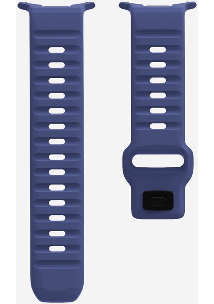 Samsung Galaxy Watch Ultra 47MM Silikon Saat Kayışı Nefes Alabilir Spor Saat Kayışı - Gece Mavisi (Yurt Dışından) indirimleri