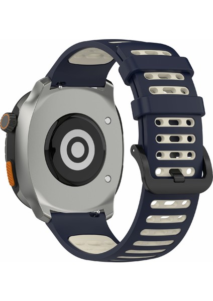 Xiaomi Watch S4 Sport/keep Watch Pilot 1/samsung Galaxy Watch3 45MM Spor Kayışı Için 22 mm Silikon Saat Kayışı - Gece Mavisi + Yıldız Işığı (Yurt Dışından)