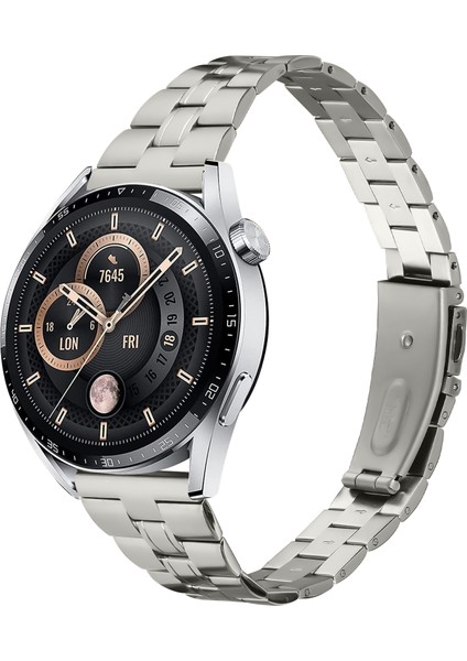 Samsung Gear S3 Frontier/s3 Classic Watch Band Paslanmaz Çelik Ultra Ince Kayış-Titanyum (Yurt Dışından) modelleri