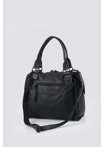 Abga Siyah Cilt Omuz Çantası modelleri