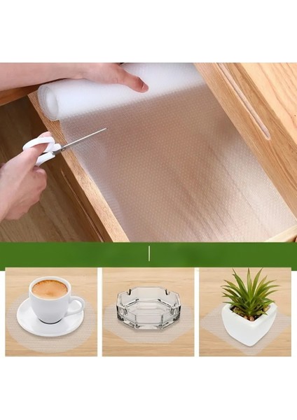 Eva Raf ve Dolap Kaydırmaz – 45CM x 10M, Kaymayı Önleyici, Çok Amaçlı Koruyucu fiyatları