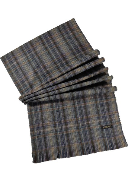 Mısırlı Eşarpları Erkek Yünlü Ekose Kaşkol ( Atkı ) fiyatları