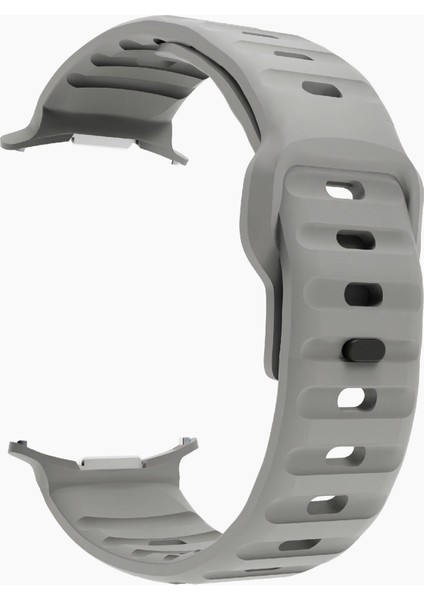 Samsung Galaxy Watch Ultra 47MM Silikon Saat Kayışı Nefes Alabilir Spor Saat Kayışı - Açık Gri (Yurt Dışından) modelleri