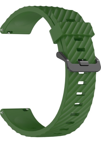 Samsung Galaxy Watch7 40MM/44MM Saat Kayışı 20MM Silikon Saat Kayışı - Ordu Yeşili (Yurt Dışından) fırsatları