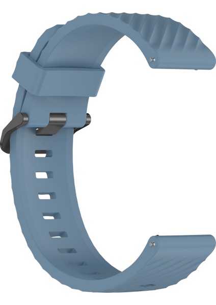 Samsung Galaxy Watch7 40MM/44MM Saat Kayışı 20MM Silikon Saat Bandı - Gri Mavi (Yurt Dışından) modelleri