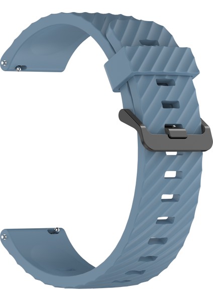 Samsung Galaxy Watch7 40MM/44MM Saat Kayışı 20MM Silikon Saat Bandı - Gri Mavi (Yurt Dışından) fırsatları